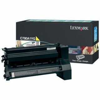 Rckgabetoner Lexmark C780A1YG, Reichweite: 6.000 Seiten, gelb