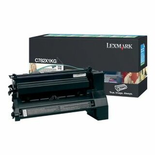 Rckgabetoner Lexmark C782X1KG, Reichweite: 15.000 Seiten, schwarz