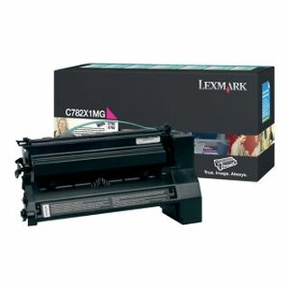 Rckgabetoner Lexmark C782X1MG, Reichweite: 15.000 Seiten, magenta