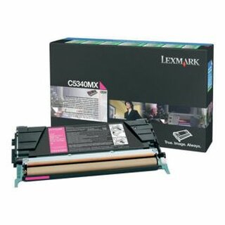 LEXMARK Toner Rckgabekassette C5340MX, original, magenta, 7.000 Seiten