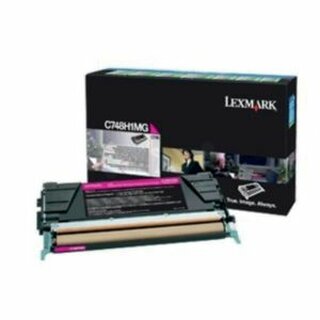 Toner Lexmark C748H3MG, Reichweite 10.000 Seiten, Projekt, magenta