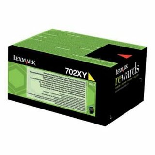 Lexmark 70C2Xy0 Projekttoner, 4000 Seiten, Gelb