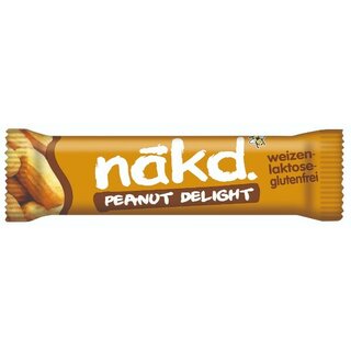 Nakd Fruchtsnack 71509, Peanut Delight, 18 Stck