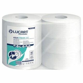 Lucart Aqua Maxi Jumbo Rolle, 340m, 6 Stck