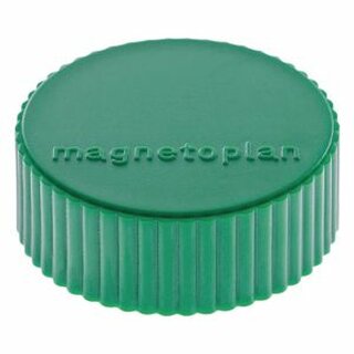 Haftmagnet Magnetoplan 16600, Durchmesser: 34mm, grn, 10 Stck