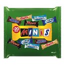 Mars Mixed Minis, 5 Sorten, 20 Stck a 20 Gramm