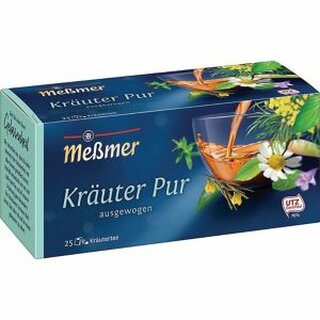 Tee Memer Kruter Pur, 25 Stck