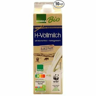 H-Milch, Bio, Fettgehalt: 3,8%, 1 Liter