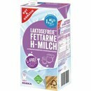 H-Milch, laktosefrei, 1,5% Fettgehalt, 1 Liter