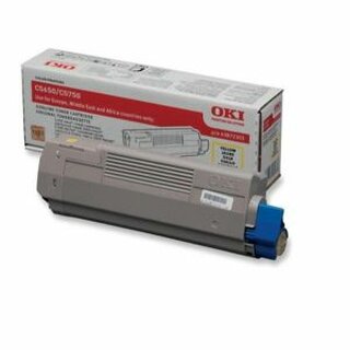 Toner Oki 43872305, Reichweite: 2.000 Seiten, gelb