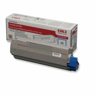 Toner Oki 43872307, Reichweite: 2.000 Seiten, cyan