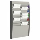 Wandprospekthalter Paperflow A4V2X10.02, 20 Fcher fr...