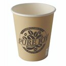 Einweg-Becher 87867 Pure Joy, Material: Pappe, 200ml, 50...