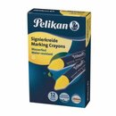 Signierkreide Pelikan 762, gelb, 12 Stck