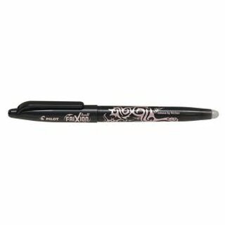 Pilot Tintenroller Frixion Ball, Strichstrke: 0,5 mm, schwarz